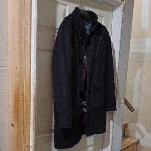 Guess Black Military Field Jacket